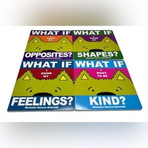 Usborne What If  Board Book Set